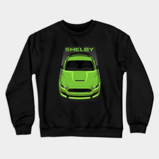 Ford Mustang Shelby GT350R 2015 - 2020 - Grabber Lime Crewneck Sweatshirt